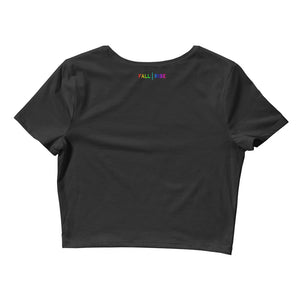 Melted Halo Rainbow Collection Crop Tee (More Colors Available)