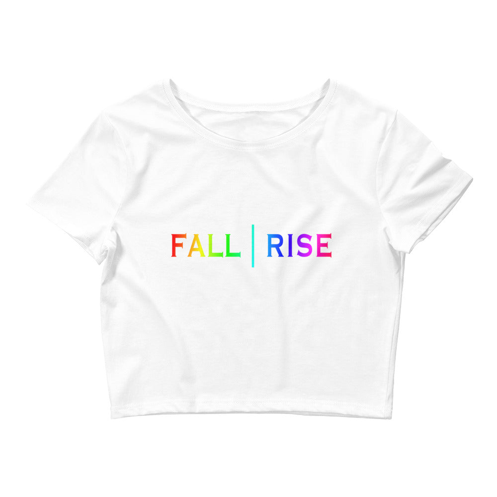 FALL | RISE Rainbow Collection Crop Tee (More Colors Available)