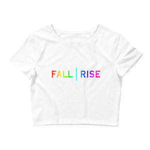 FALL | RISE Rainbow Collection Crop Tee (More Colors Available)