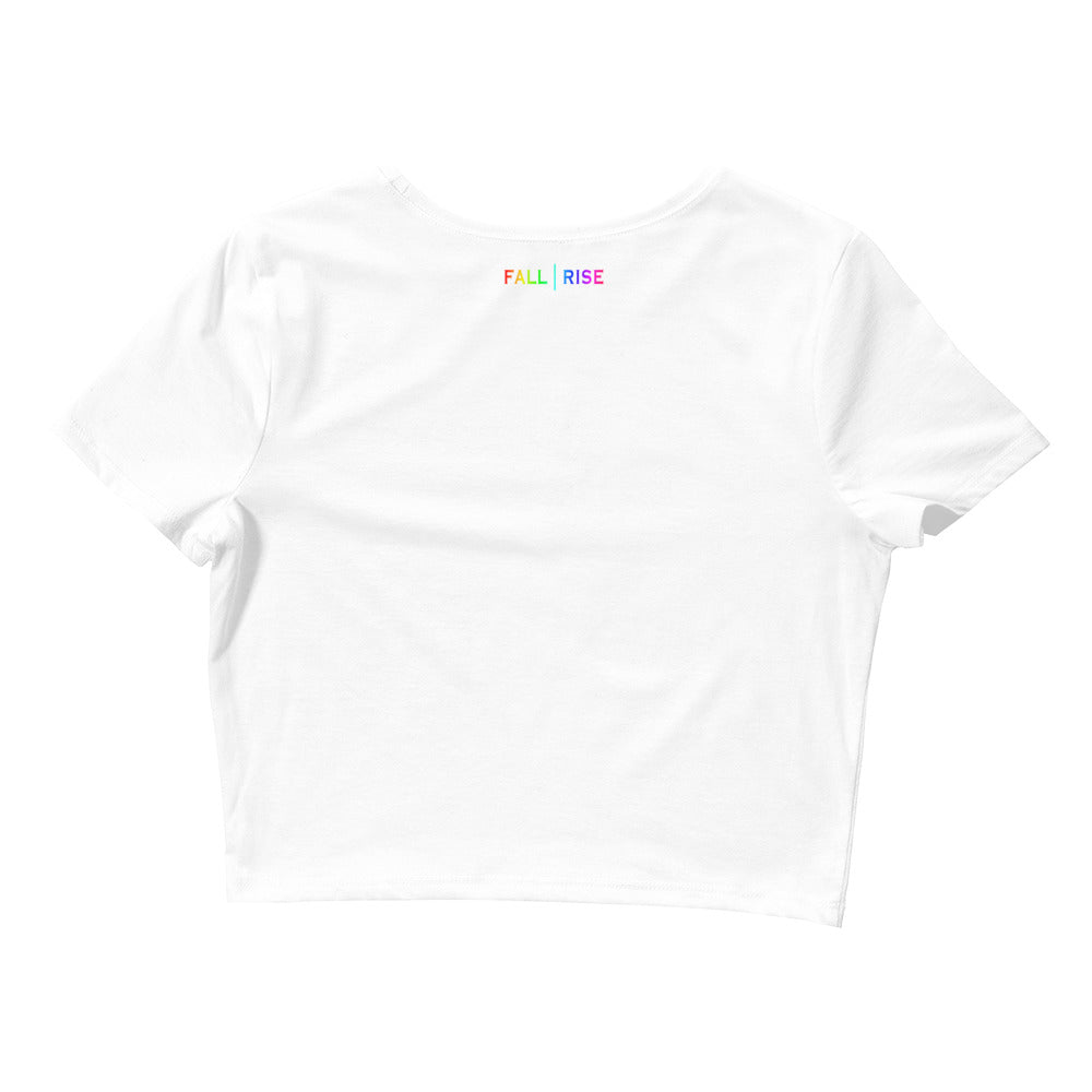 Melted Halo Rainbow Collection Crop Tee (More Colors Available)