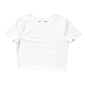 Melted Halo Rainbow Collection Crop Tee (More Colors Available)